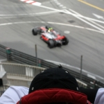 Race Track From Viewing Position